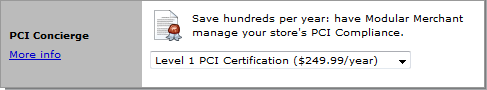 Selecting the PCI Certification Service