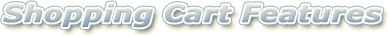 Shopping Cart Service Features